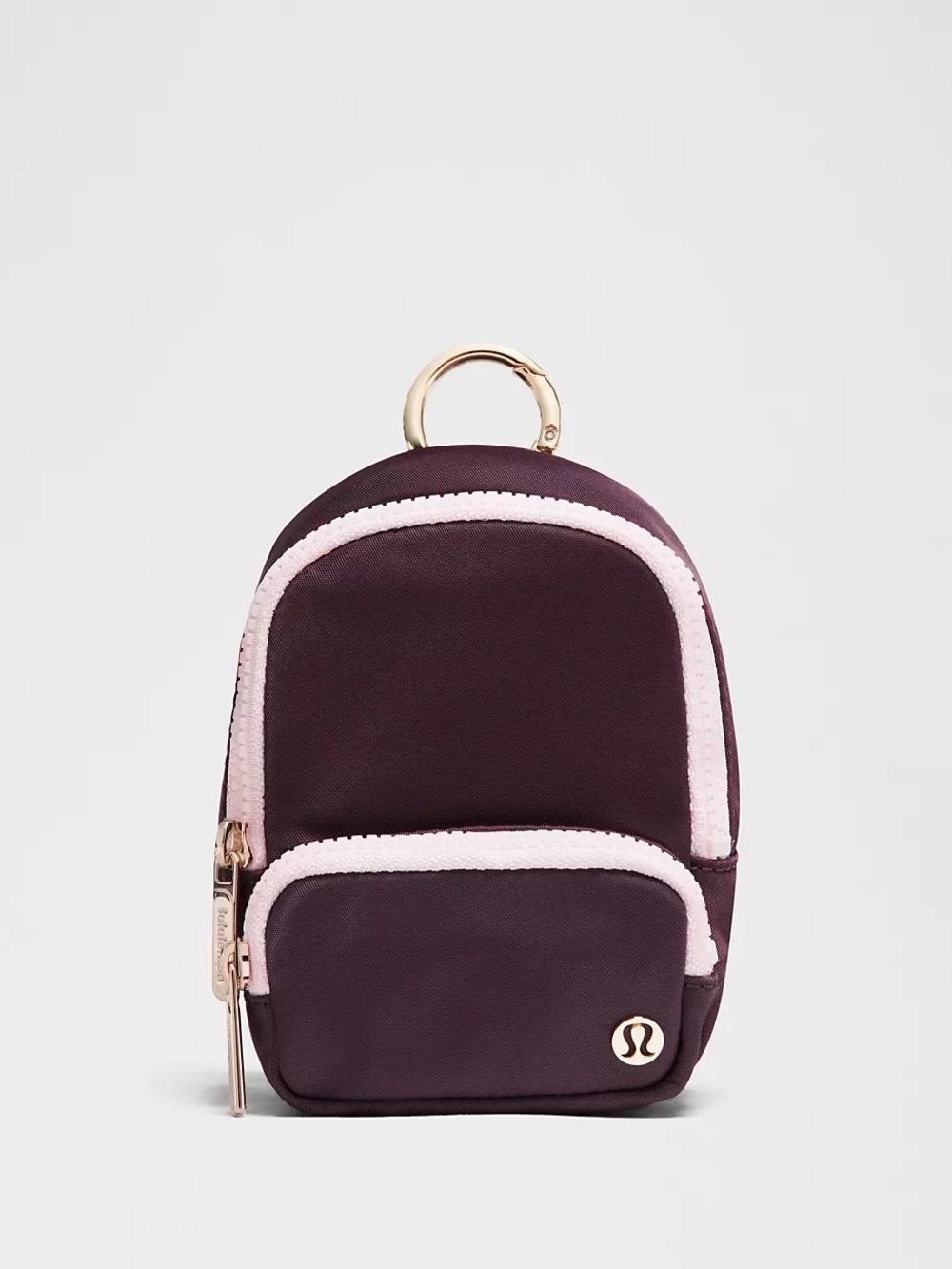 Lululemon Everywhere Backpack Nano Goodnight Plum Black Plum Blissful Pink Gold